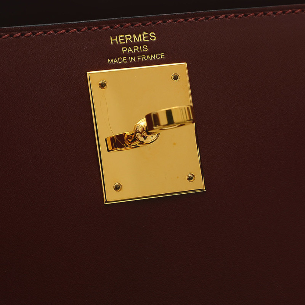 orb-plaque detail crossbody bag  Hermès Kelly Handbag 397323