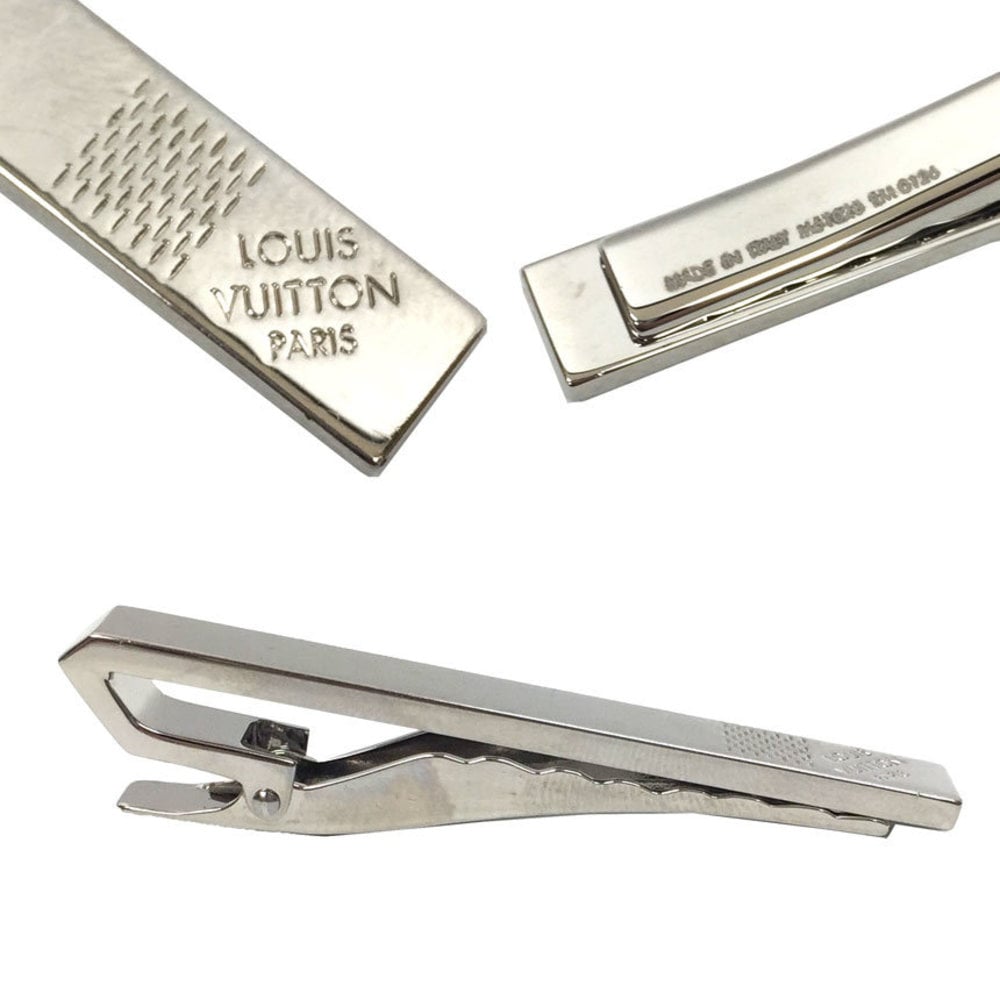 Louis Vuitton LOUIS VUITTON tie clip Damier M61028 silver color men's |  eLADY Globazone