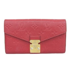 LOUIS VUITTON Louis Vuitton Long Wallet Portefeuille Clemence M62940  Monogram Flower Charm | eLADY Globazone