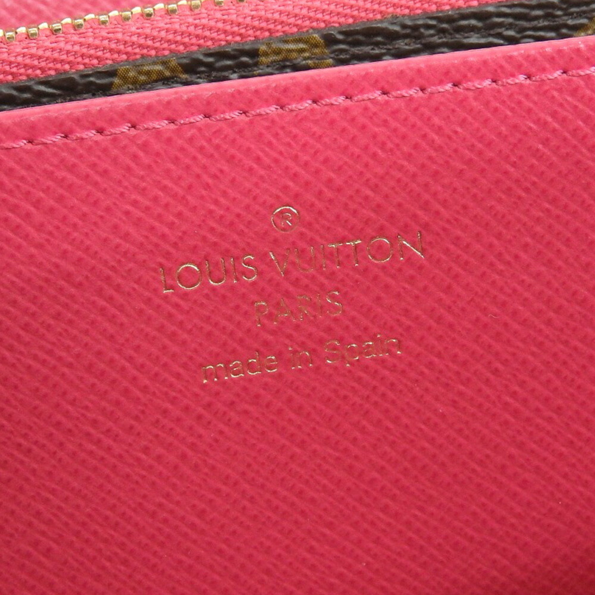 Louis Vuitton LOUIS VUITTON Monogram Zippy Vivienne Long Wallet M80857