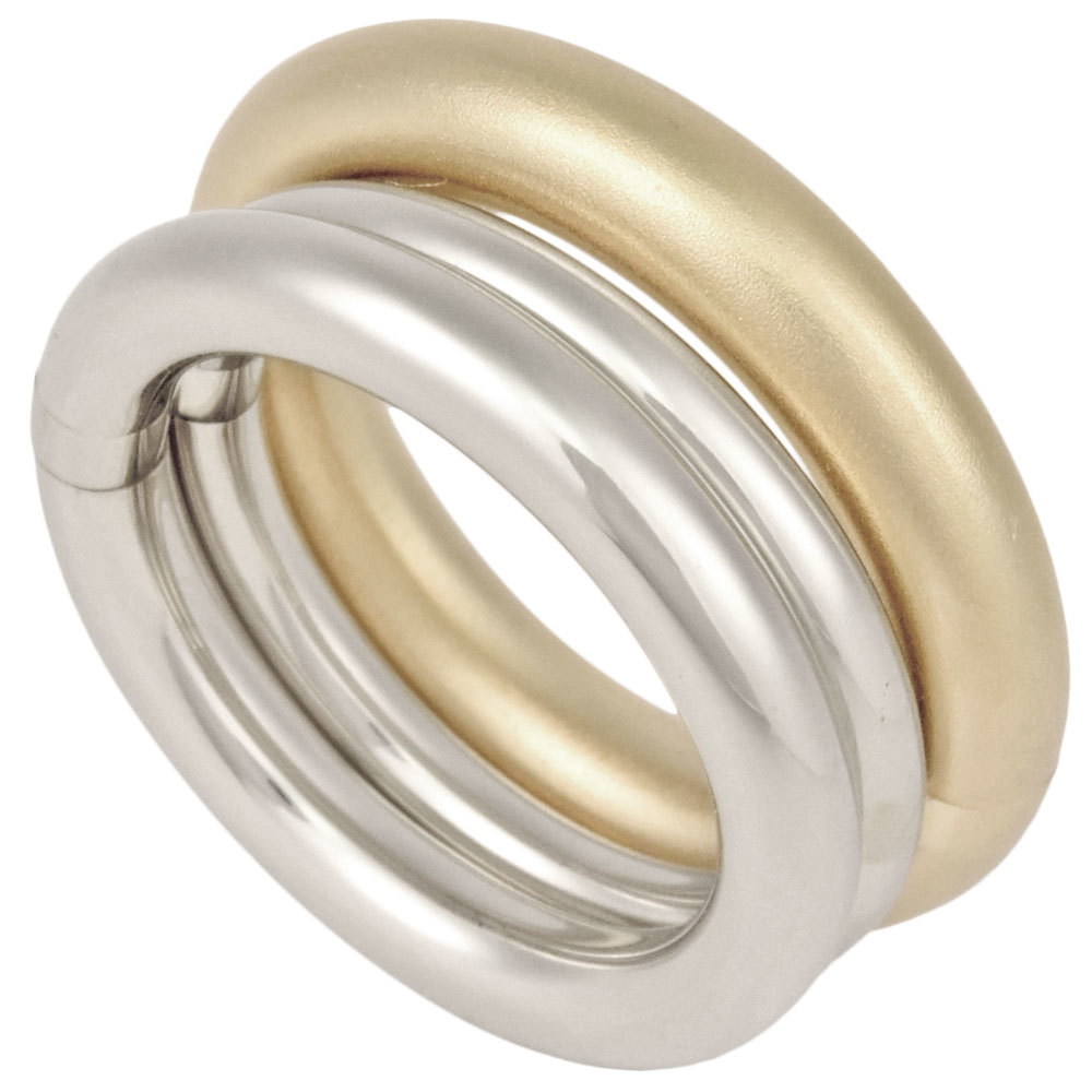 Pomellato Triple Ring K18WG #10.5 | eLADY Globazone