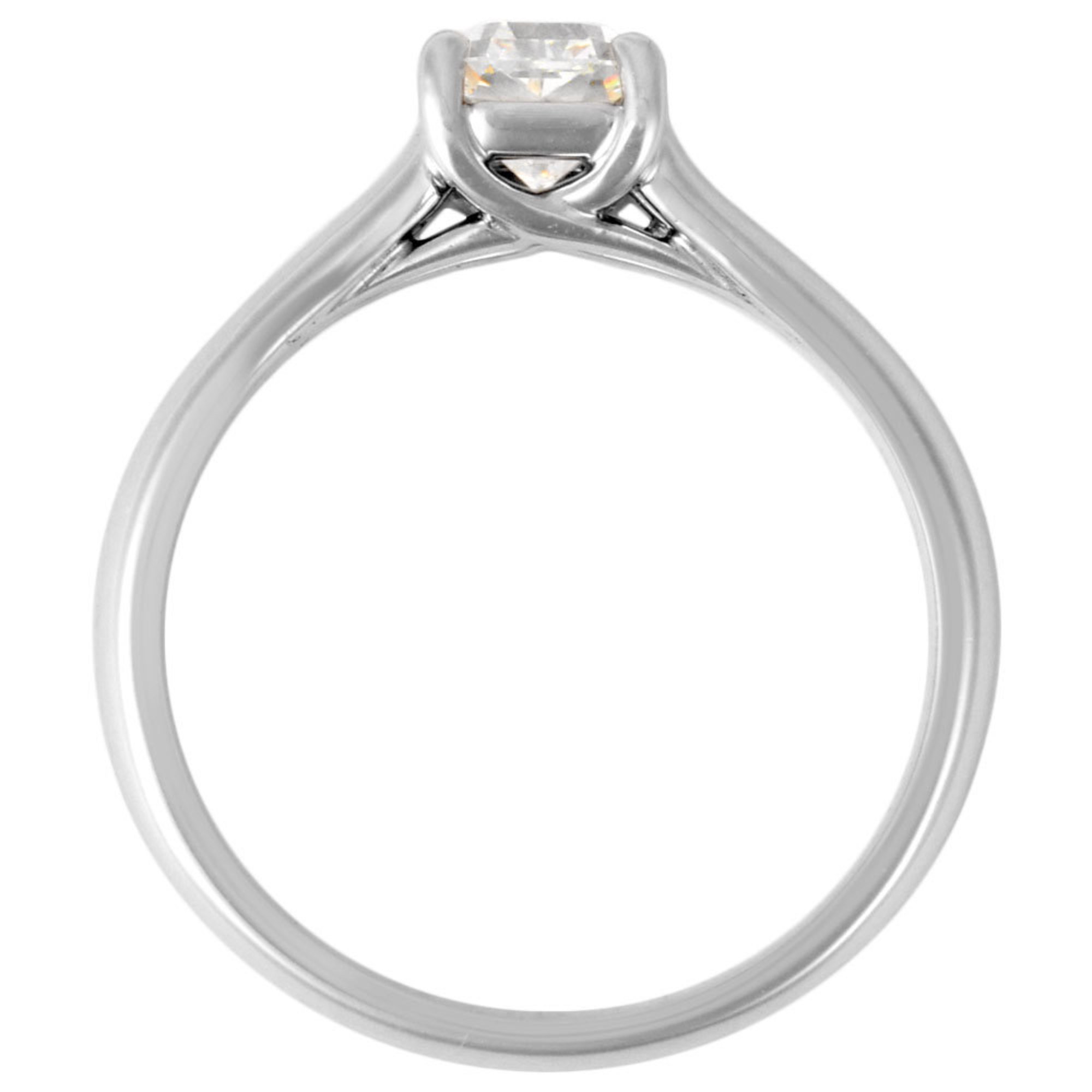 Tiffany Tiffany&Co Diamond 0.62ct(H/VS2) Lucida Ring Pt950 #10.5 Solitaire