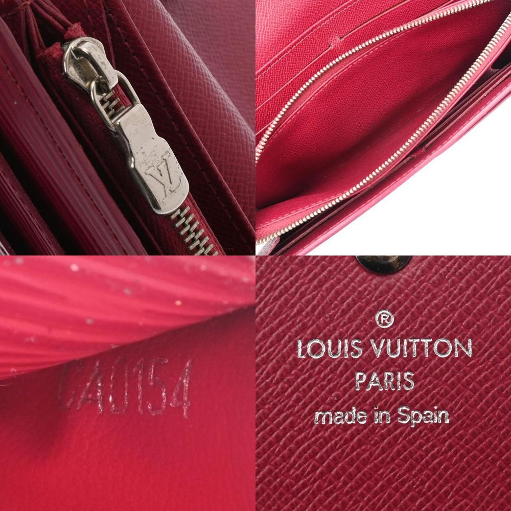 LOUIS VUITTON Louis Vuitton Epi Portefeuille Sarah Fuchsia M60580