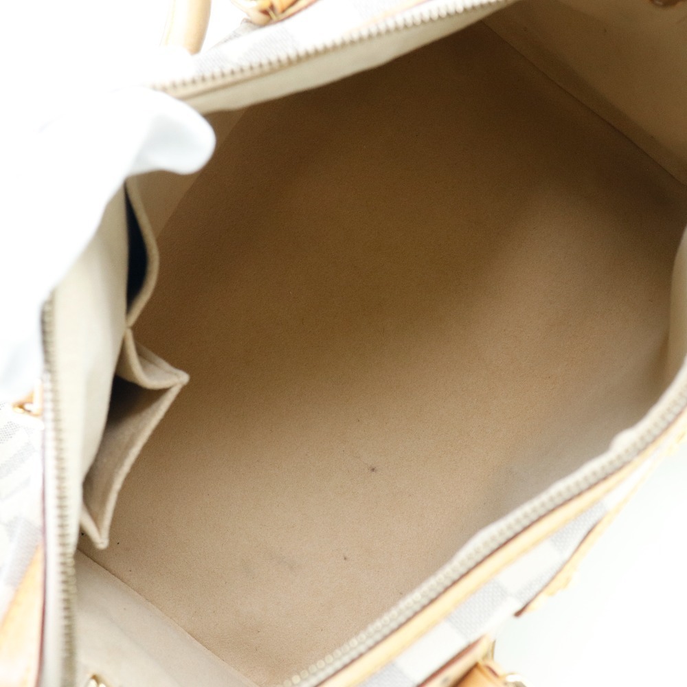 Louis Vuitton Berkley Mini Boston N52001 Damier Azur Canvas White DU4067  Women's Handbag