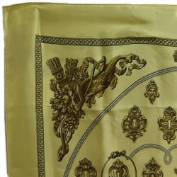 Hermes Carre 90 SESAME silk yellow ladies scarf