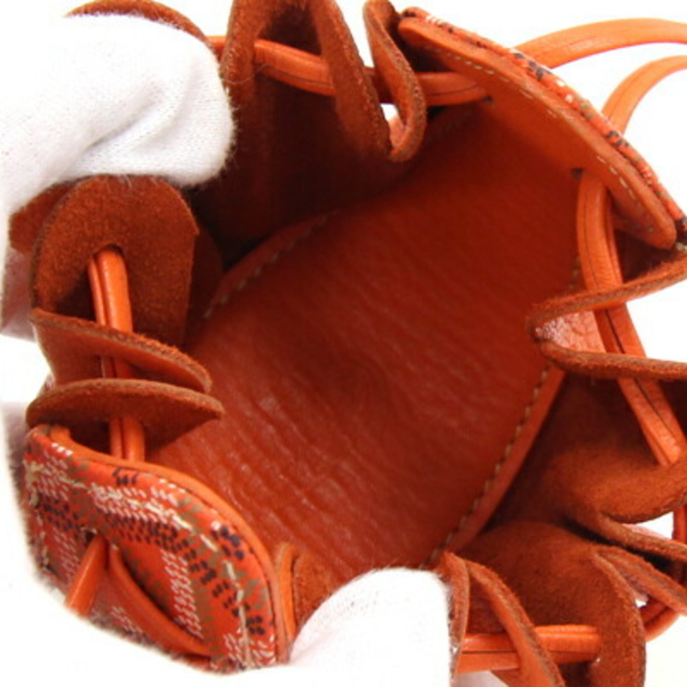 The Luxe Culture – Goyard Orange Small Pouch
