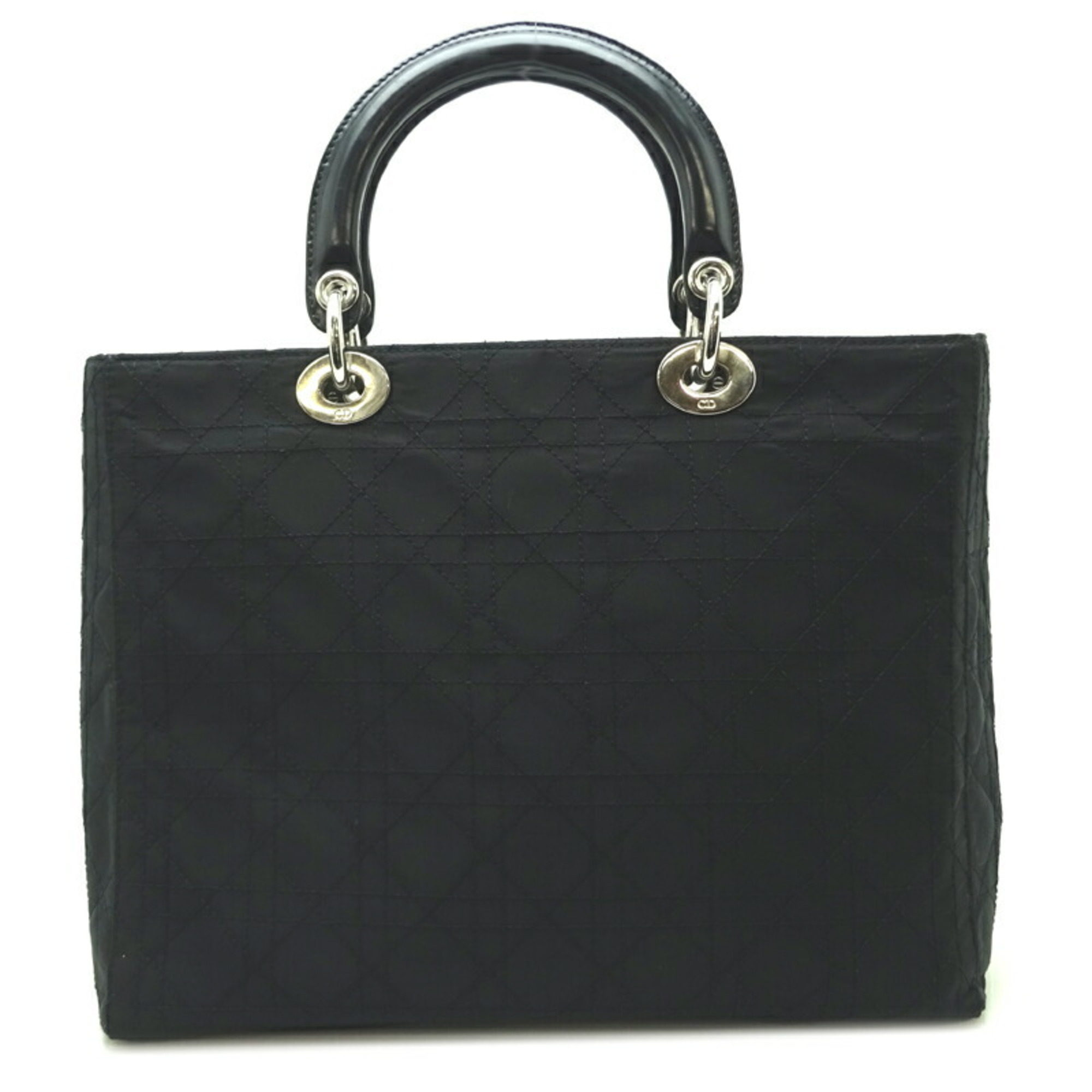 Christian Dior Lady Ladies Handbag CAN44561 Nylon Black