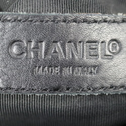 CHANEL Chanel Wild Stitch Handbag A14692 Leather Black Cocomark Mini Boston