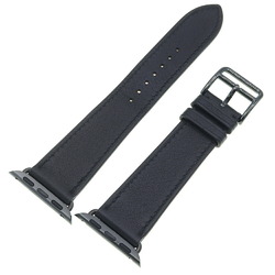 Hermes Replacement Belt Apple Watch 41mm Case Tour Leather Strap MX2P2FE/A Space Black Voswift Y Engraved Smart Men's Women's APPLE WATCH HERMES
