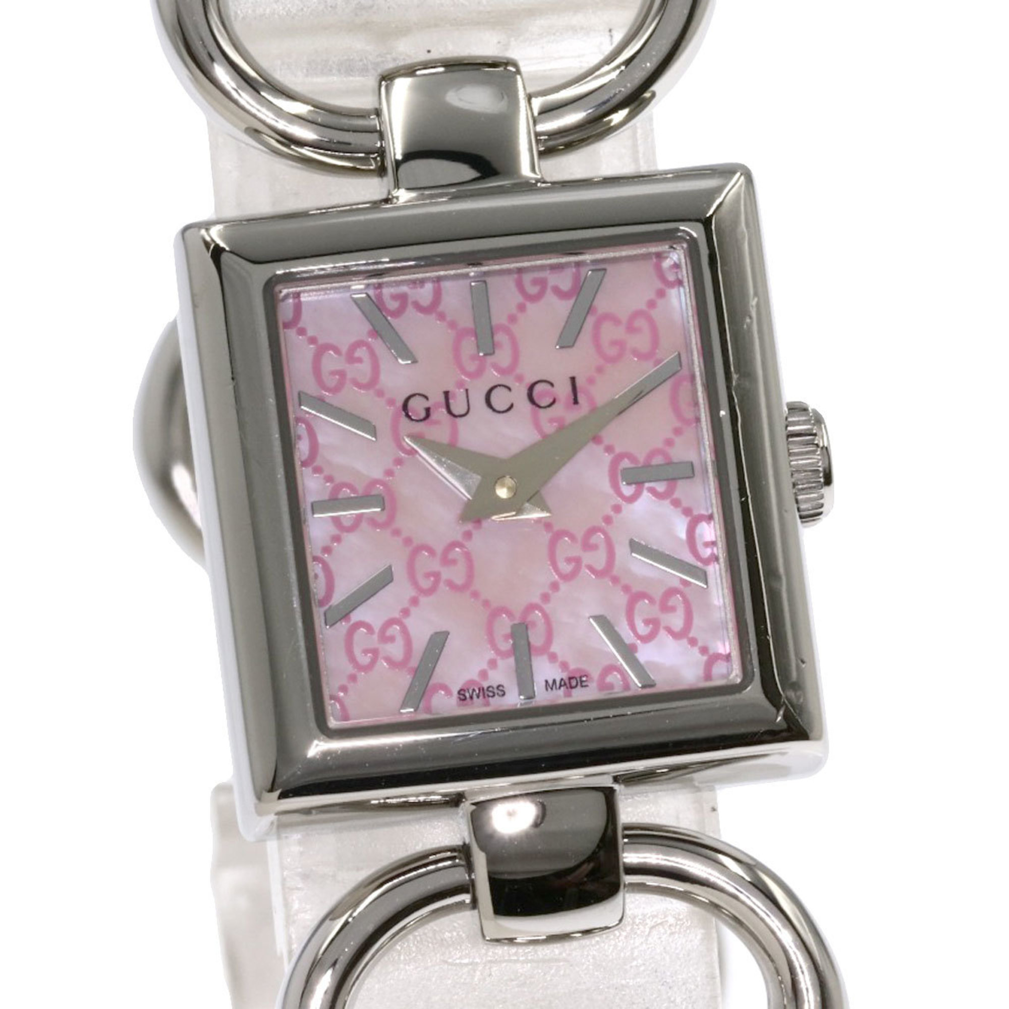 Gucci YA120 Tornavoni Shell Watch Stainless Steel SS Ladies GUCCI