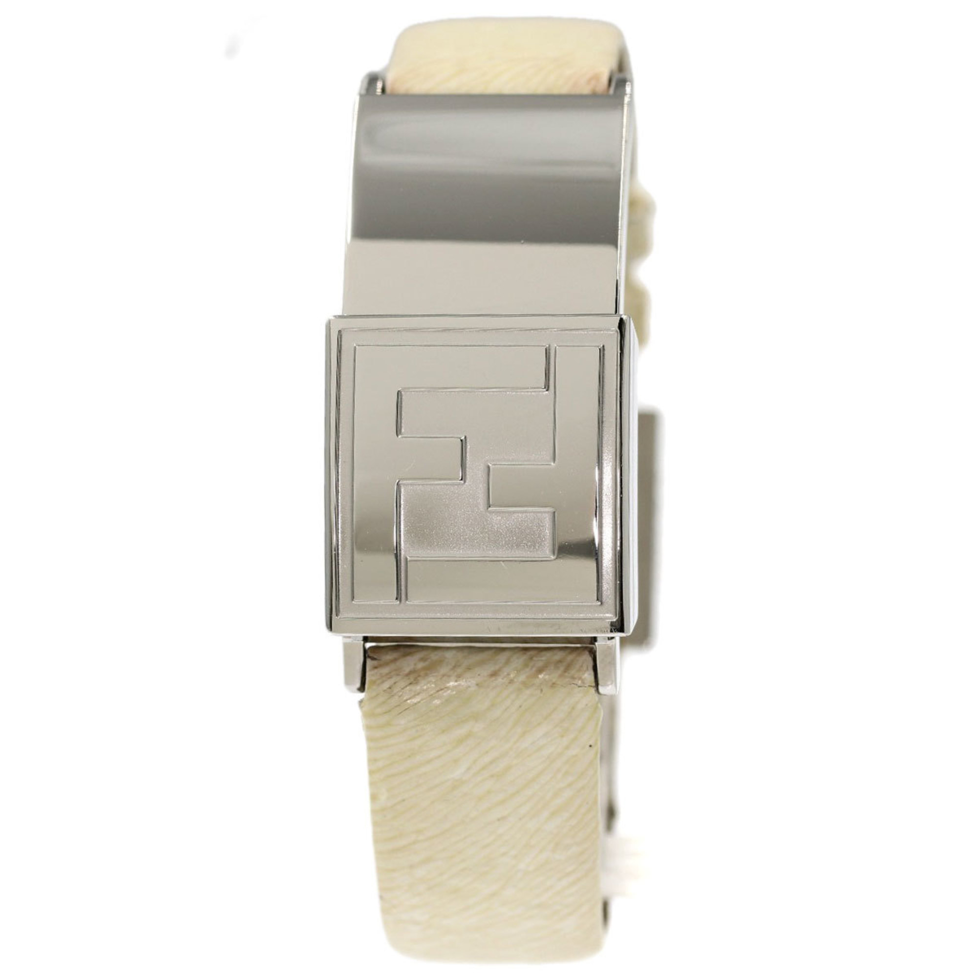 Fendi 5400L secret watch stainless steel leather ladies FENDI