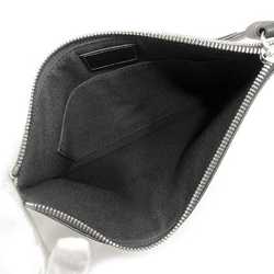 Givenchy clutch bag gray black blue BK604PK0SW 449 jacquard canvas leather GIVENCHY