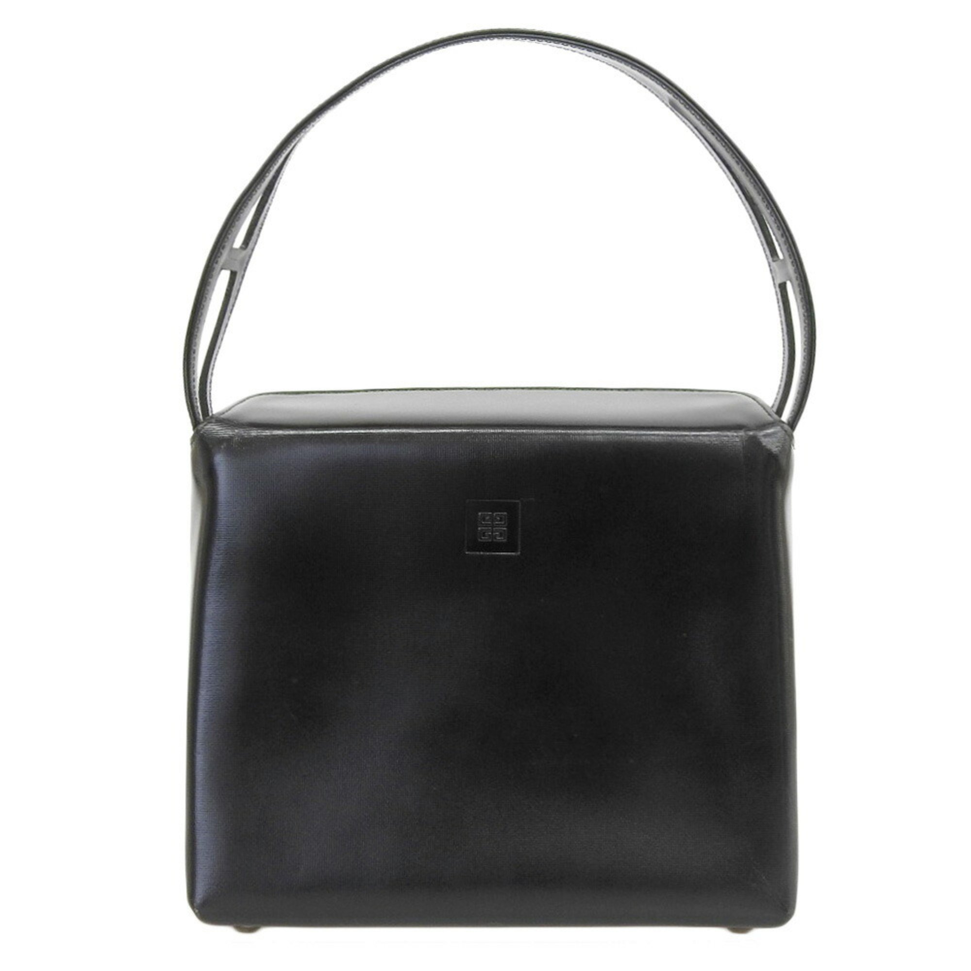 Givenchy bag handbag leather black flap