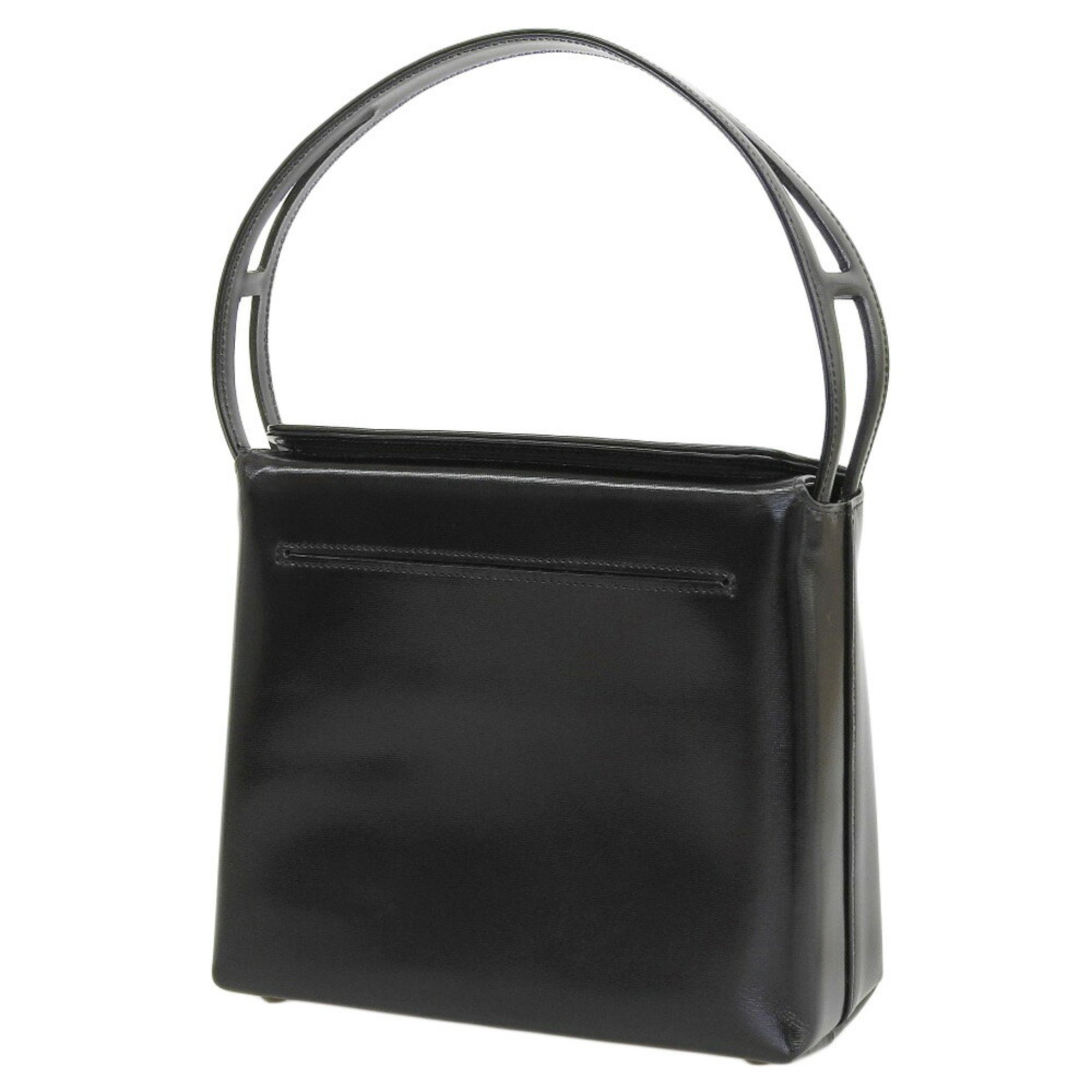 Givenchy bag handbag leather black flap