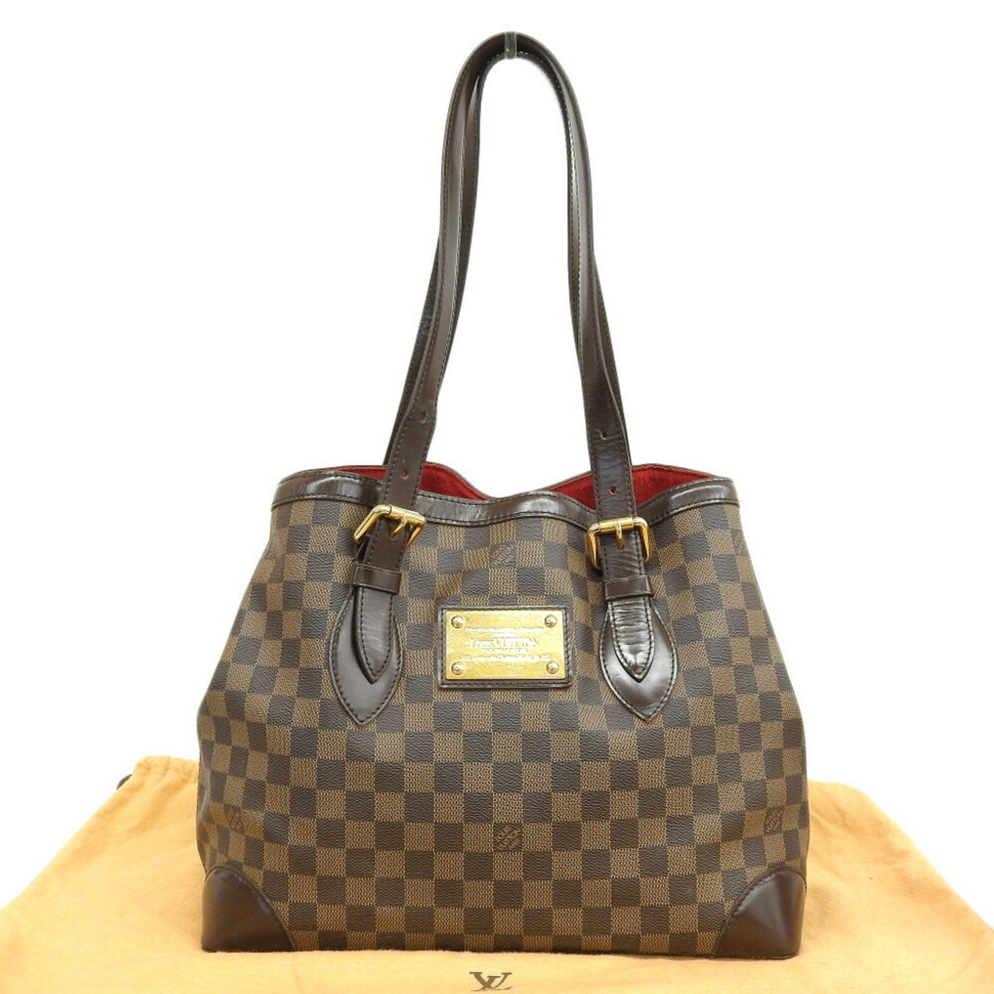 Louis Vuitton LOUIS VUITTON Damier Hampstead GM Tote Bag N51203