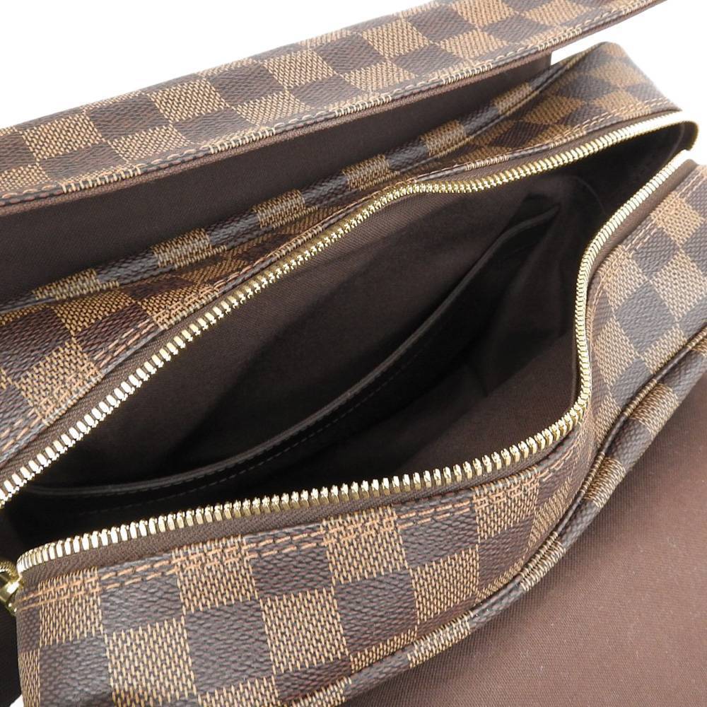 Louis Vuitton LOUIS VUITTON Damier Naviglio Shoulder Bag Ebene N45255 |  eLADY Globazone