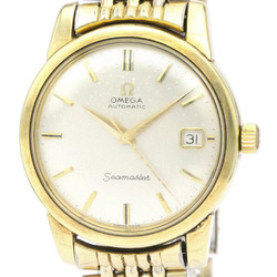 Vintage OMEGA Seamaster Cal 562 Rice Bracelet Gold Plated Watch 166.011 BF560145