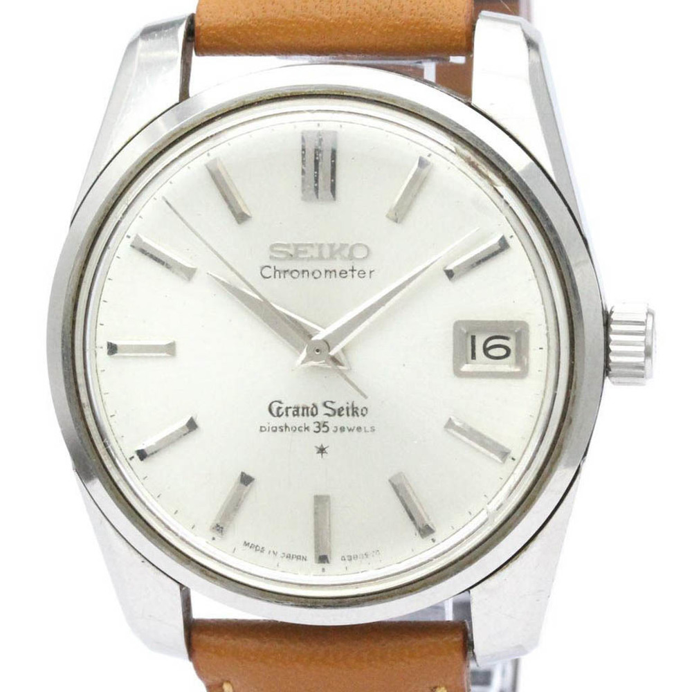 GRAND SEIKO Second Chronometer Steel Hand-Winding Mens Watch 43999