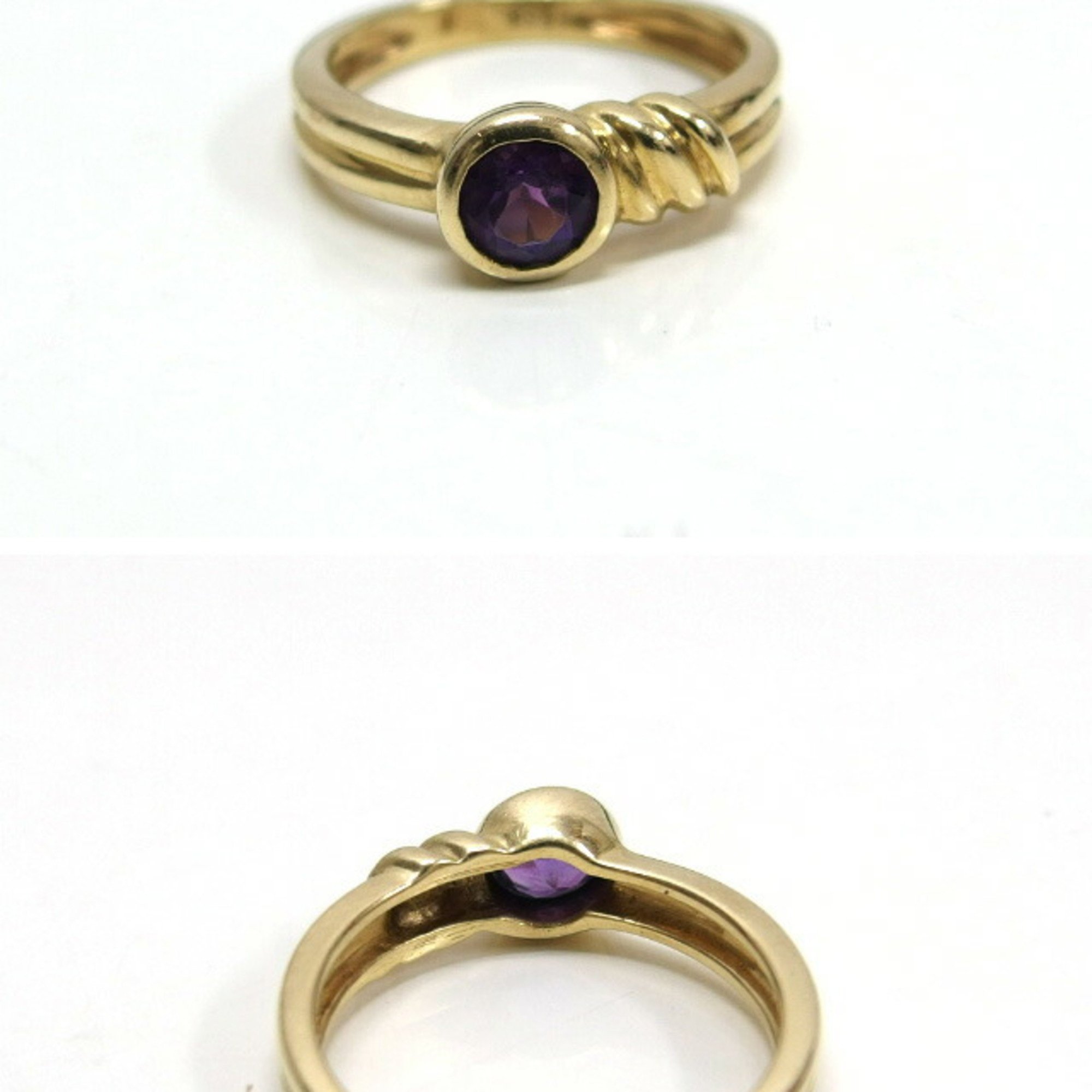 Tiffany 1 grain amethyst style ring size 12