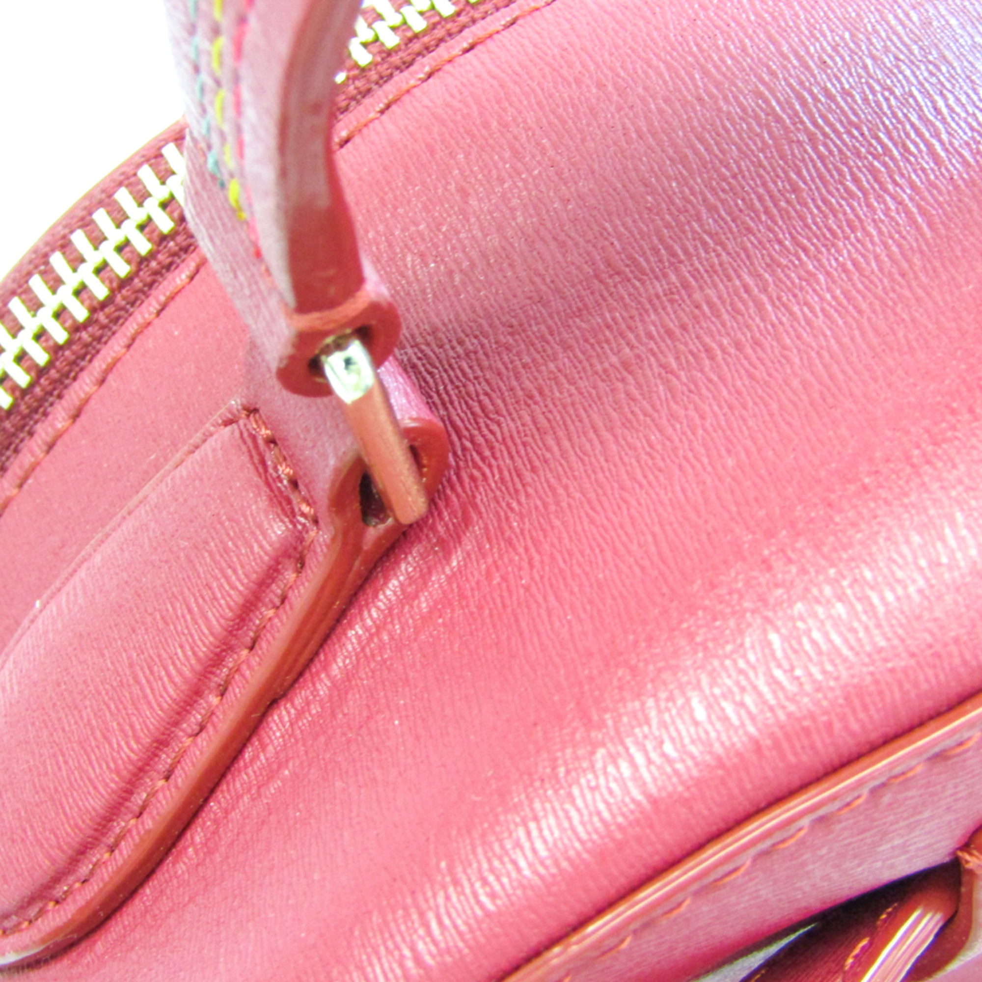 Paul Smith Women's Leather Backpack Pink