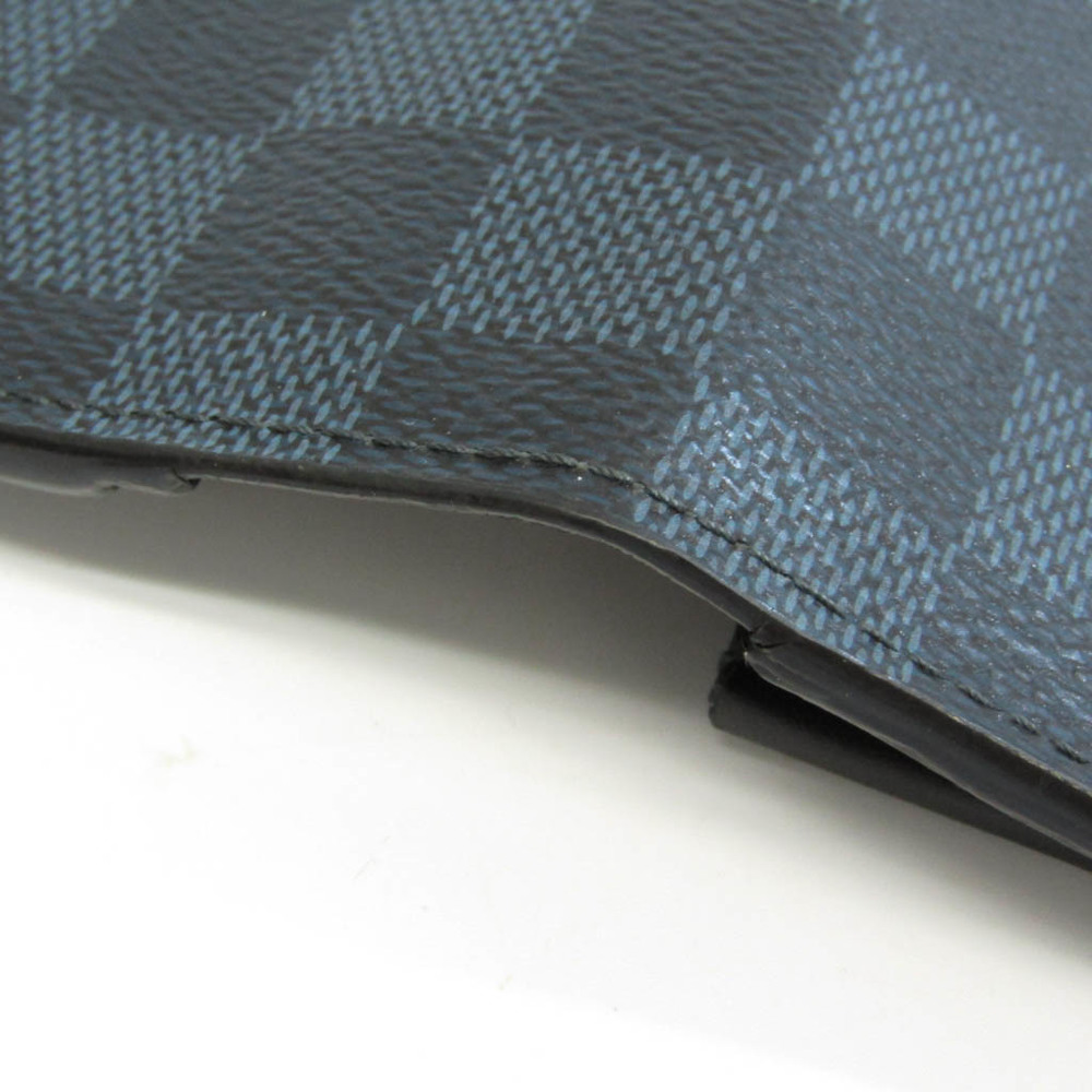 Louis Vuitton Damier Cobalt Brazza Wallet N63212 Men's Damier Canvas Long  Wallet (bi-fold) Damier Cobalt | eLADY Globazone