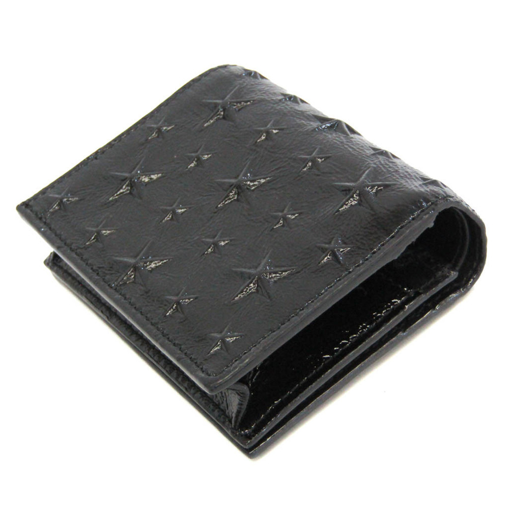 Jimmy Choo Women,Men PVC Studded Wallet (bi-fold) Black