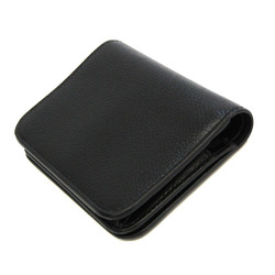 Balenciaga CASH BIFOLD COMP WAL 655624 Women's Leather Wallet (bi-fold) Black