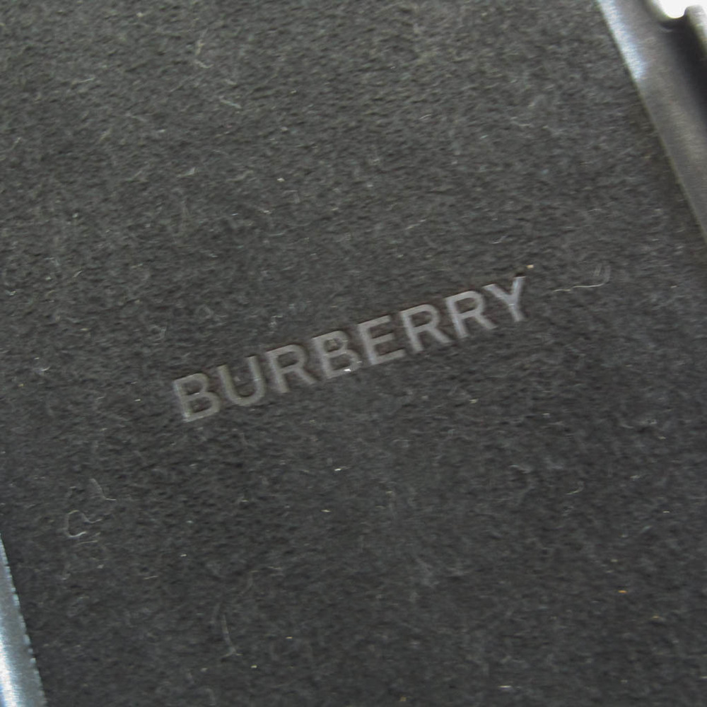 Burberry Leather Phone Bumper For IPhone X Black night logo 8020802
