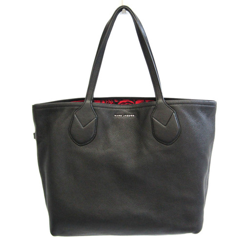 Marc Jacobs Reversible M0009567 Men,Women Leather,Nylon Tote Bag Black,Blue,Red Color