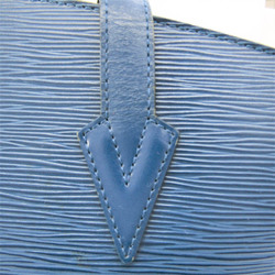 Louis Vuitton Epi Saint-Jacques Shopping M52265 Women's Shoulder Bag Bleu Celeste,Toledo Blue