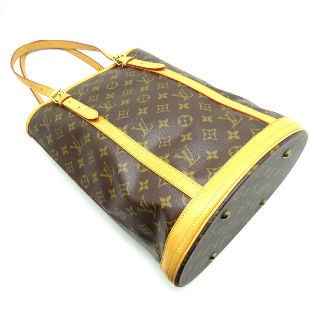 Louis Vuitton Monogram Bucket GM Shoulder Handbag M42236