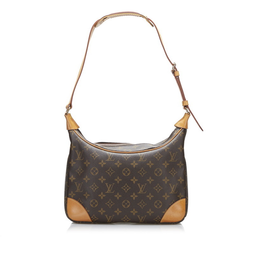Louis Vuitton Boulogne 30 Shoulder Bag Monogram Brown M51265 Women
