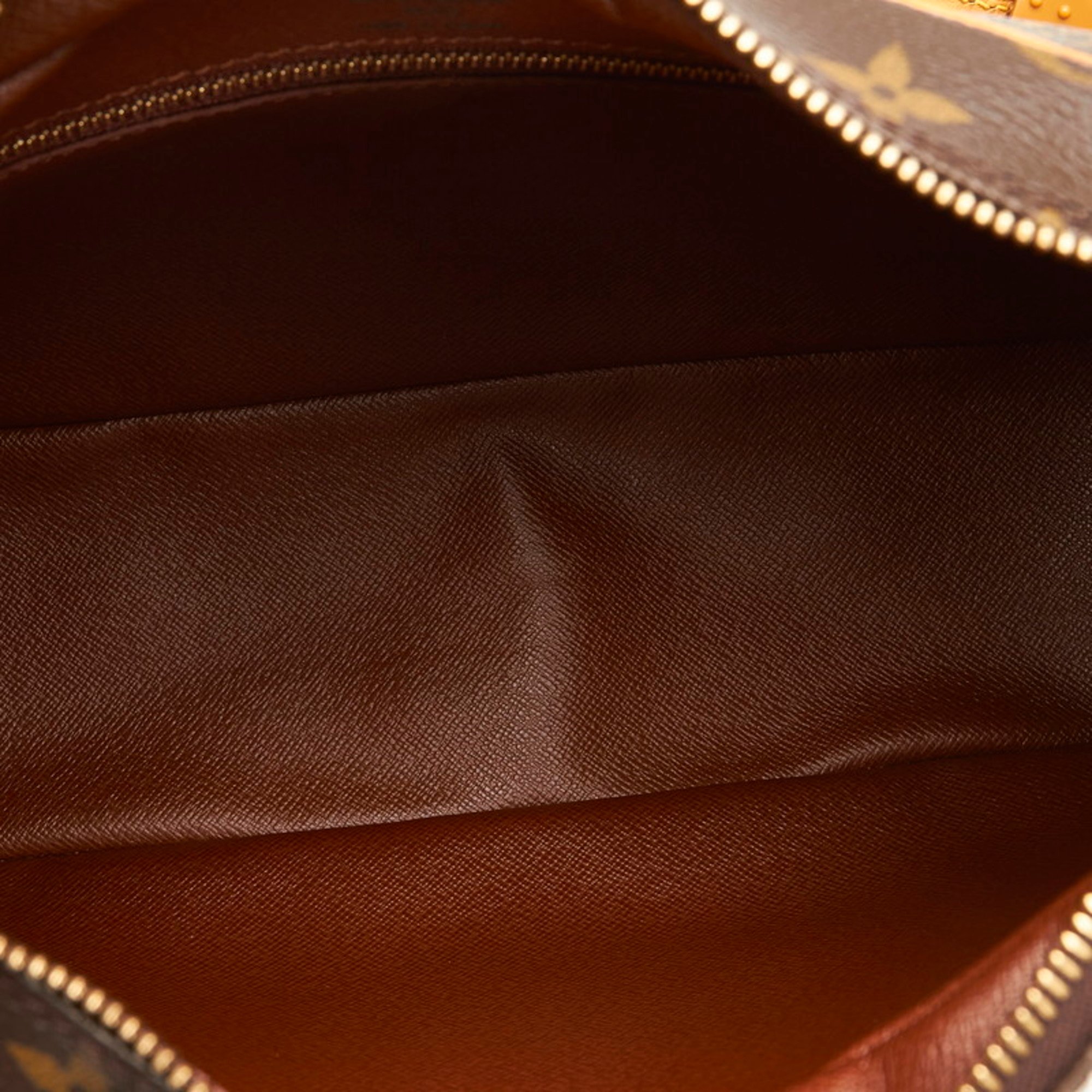 Louis Vuitton Monogram Boulogne 30 Shoulder Bag M51265 Brown PVC Leather Ladies LOUIS VUITTON