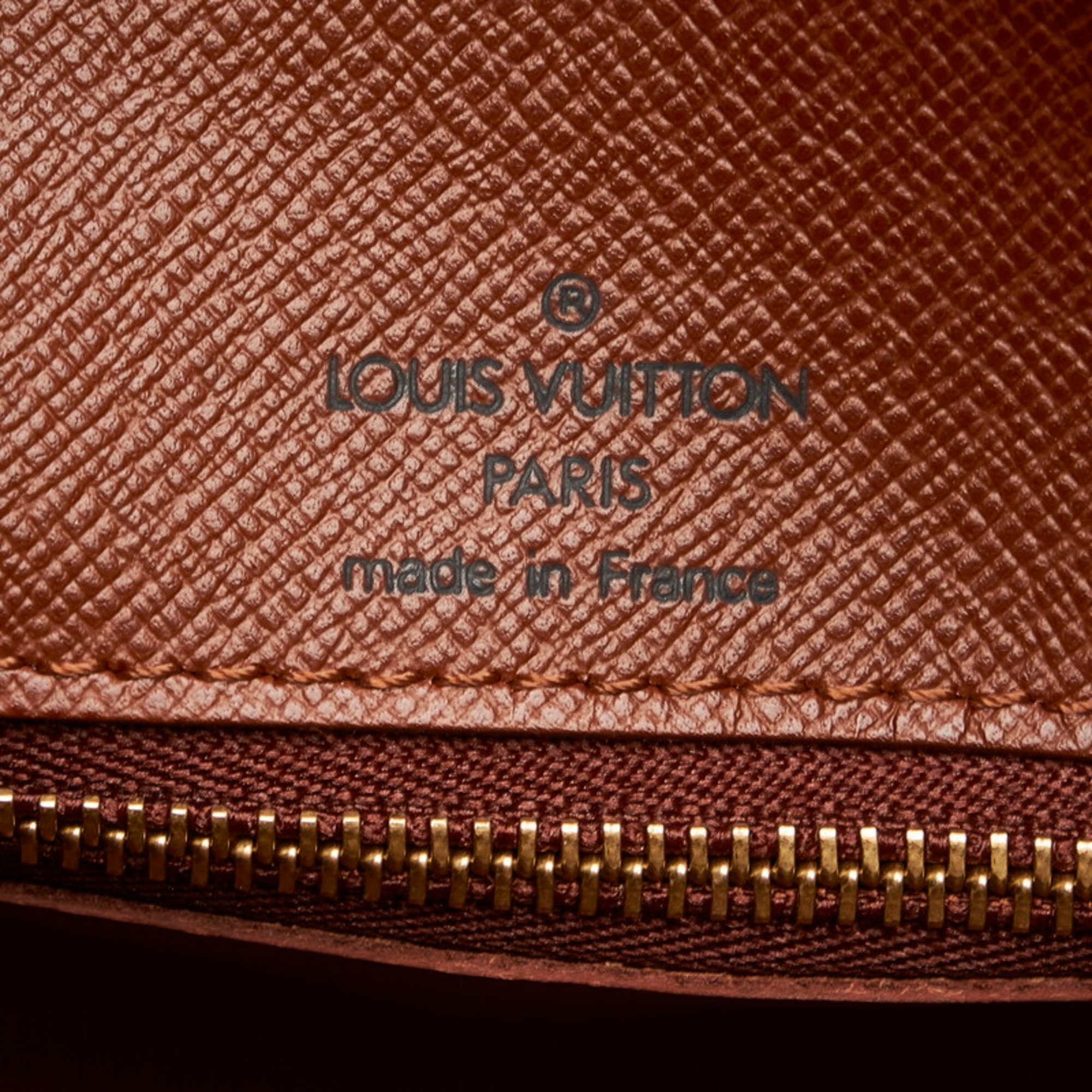 Louis Vuitton Monogram Boulogne 30 Shoulder Bag M51265 Brown PVC Leather Ladies LOUIS VUITTON