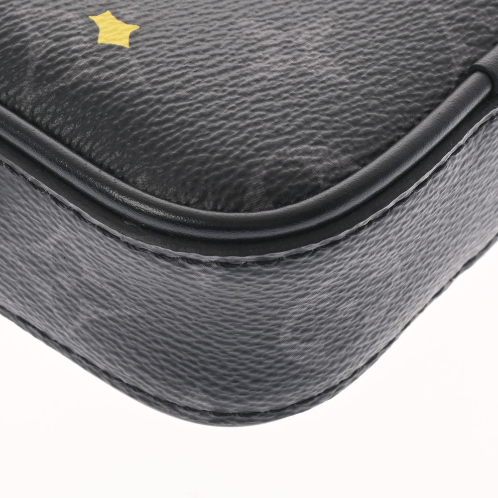 Pre-Owned LOUIS VUITTON Louis Vuitton Danube PPM Trunk Print Monogram  Eclipse M45928 Mini Shoulder Bag Men's Black (Like New)