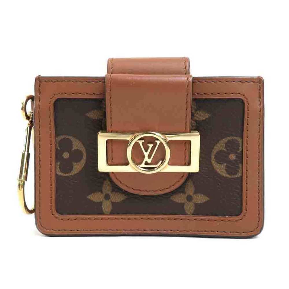 Louis Vuitton LOUIS VUITTON Card Case Coin Monogram Reverse