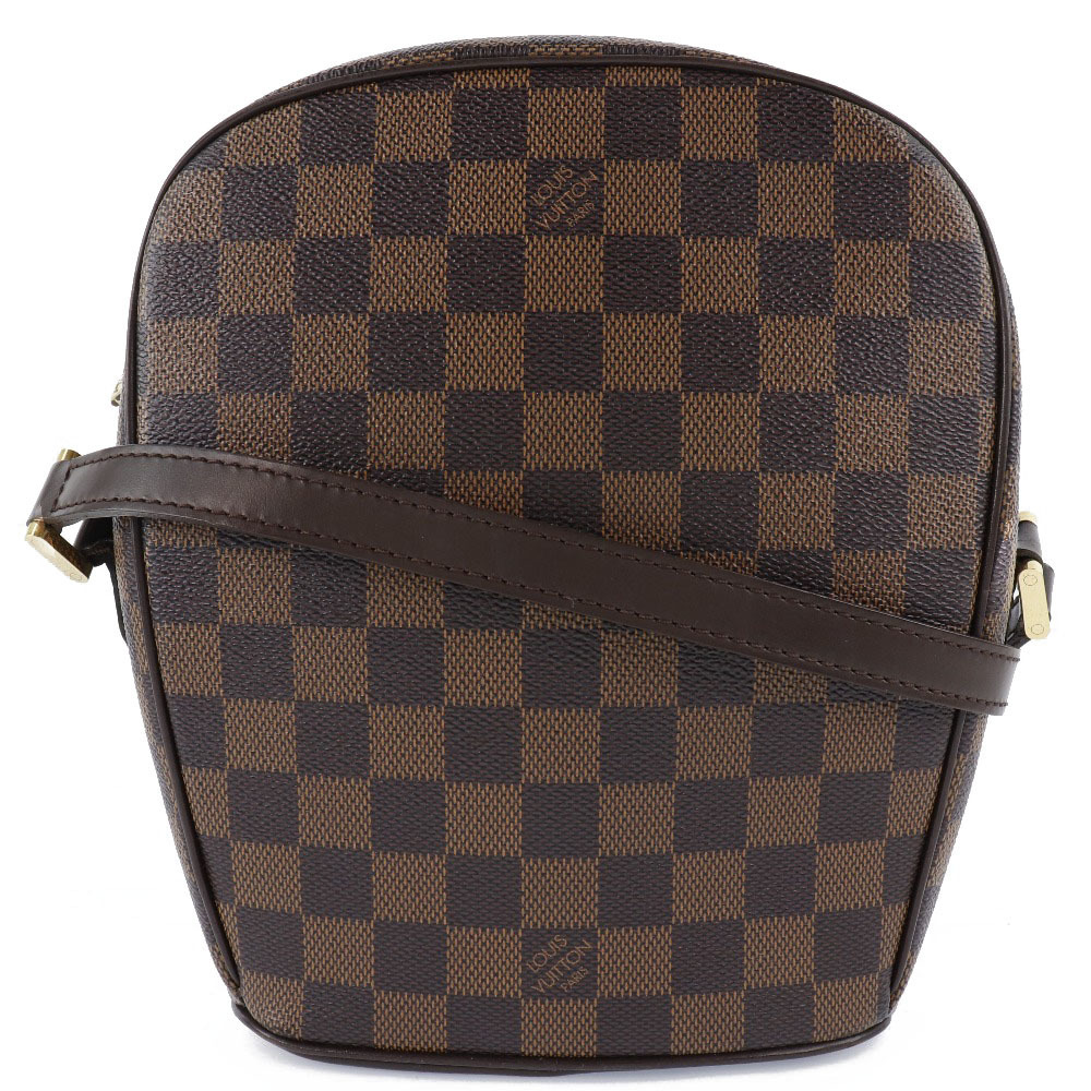 LOUIS VUITTON Louis Vuitton Ipanema PM N51294 Damier Canvas Brown VI0013  Women's Shoulder Bag