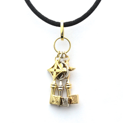 Louis Vuitton Pandantif Idylle Trois Clefs Necklace Pink Gold (18K),White Gold (18K),Yellow Gold (18K) No Stone Men,Women Fashion Pendant Necklace (Gold)
