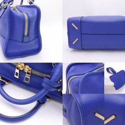 Loewe LOEWE handbag shoulder bag Amazona leather blue gold ladies