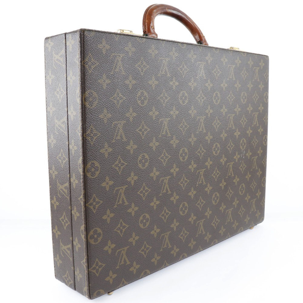 LOUIS VUITTON Louis Vuitton Crusher Attache Case M53124 Monogram Canvas  Brown CO0920 Unisex Business Bag