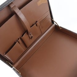 LOUIS VUITTON Louis Vuitton Crusher Attache Case M53124 Monogram Canvas Brown CO0920 Unisex Business Bag