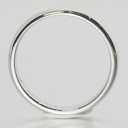 Tiffany Classic Band 3mm Pt950 Platinum No. 15 Men's Ring