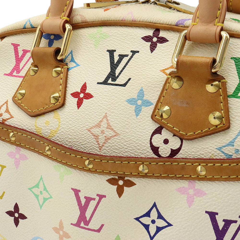 LOUIS VUITTON Louis Vuitton Monogram Multicolor Trouville Handbag Bron  M92663