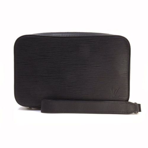Louis Vuitton, Bags, Louis Vuitton Dandy Briefcase In Epi Noir