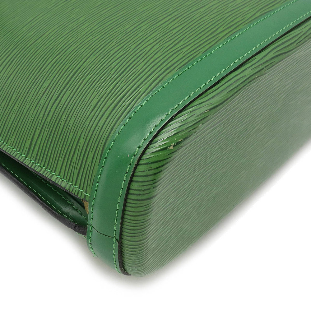 Louis Vuitton Borneo Green Epi Leather Lussac Handbag