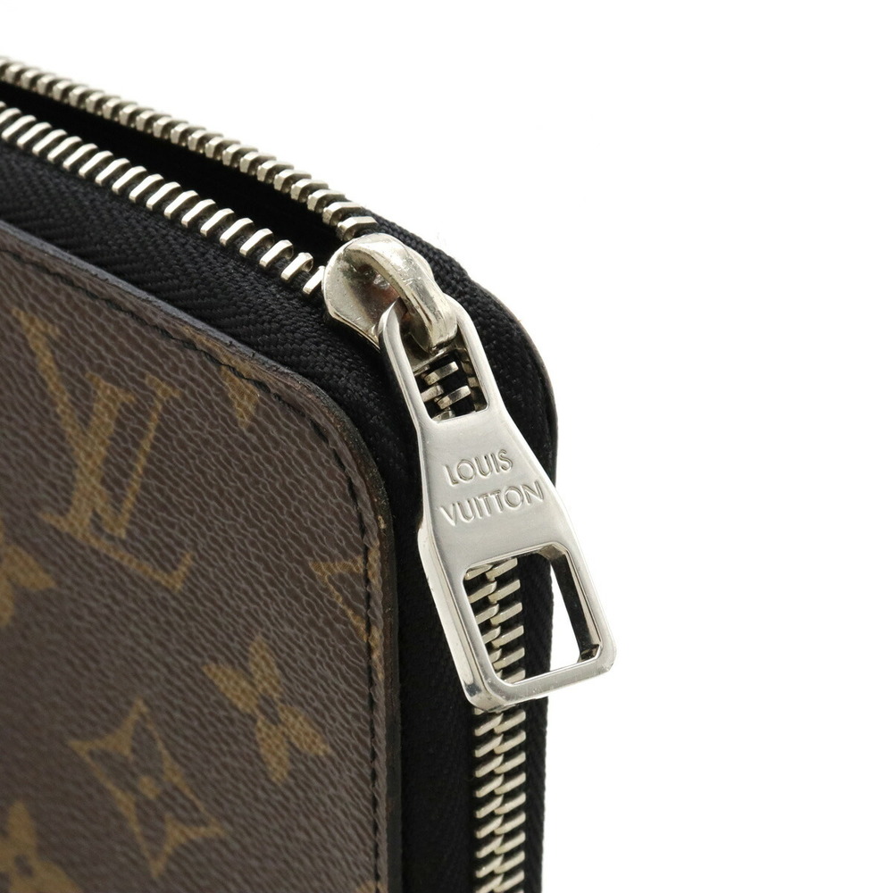 LOUIS VUITTON Monogram Macassar Zippy Wallet Vertical M60109 Long