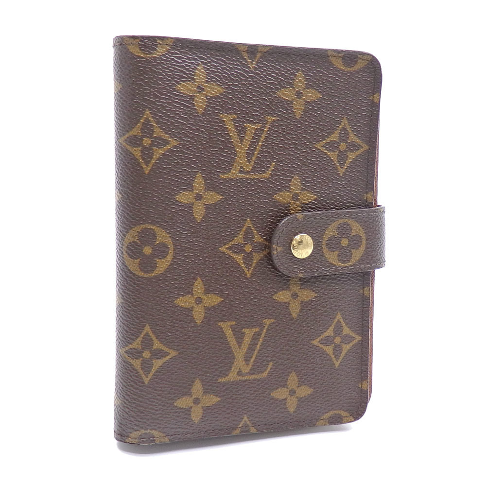 Louis Vuitton Bifold Wallet Monogram Porto Papier Zip Women's