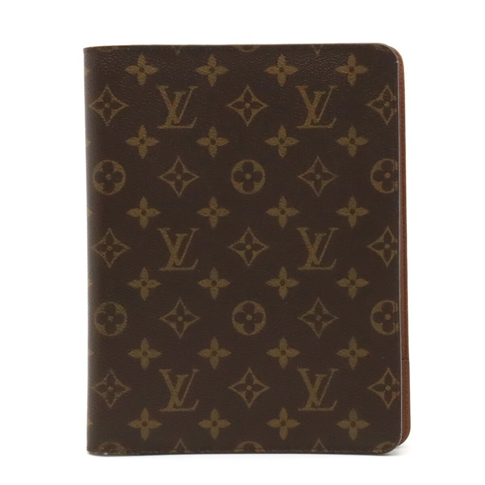 LOUIS VUITTON Louis Vuitton Monogram Agenda Bureau Notebook Cover Book  R20100