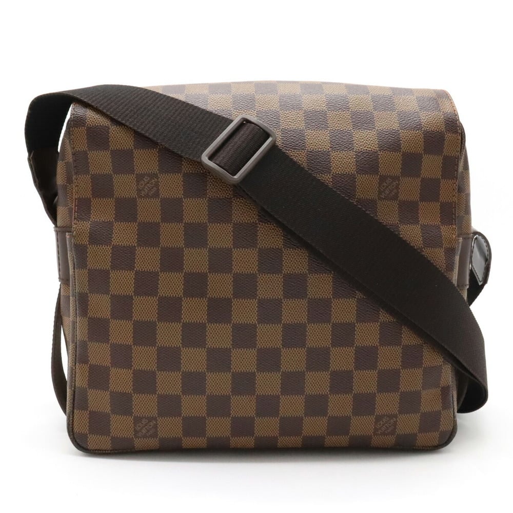 Louis Vuitton Damier Naviglio Shoulder Bag N45255 Brown PVC