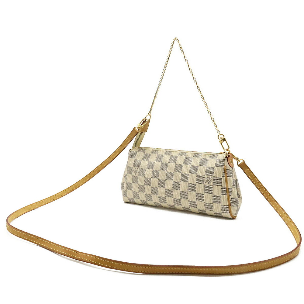 LOUIS VUITTON Louis Vuitton Damier Azur Eva N55214 Shoulder Bag